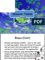 2 Ekonomiteknik-Biaya-120409235653-Phpapp01 PDF