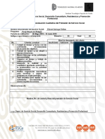 F9 Formato de Autoevaluación Cualitativa Del Prestador de Servicio Social