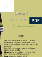 Dr. Hanal Abuzant: Program Control Instructions