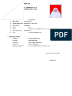 0 - FORM-BIODATA-MAHASISWA - Muizzatul A'la