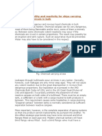 Cargo Compatibility and Reactivity For Ships Carrying Dangerous Chemicals in Bulk