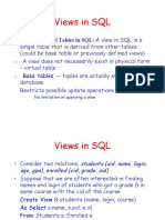 SQL Views and Database Updates