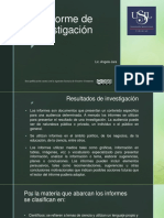 Elaboración de Informes de Investigación