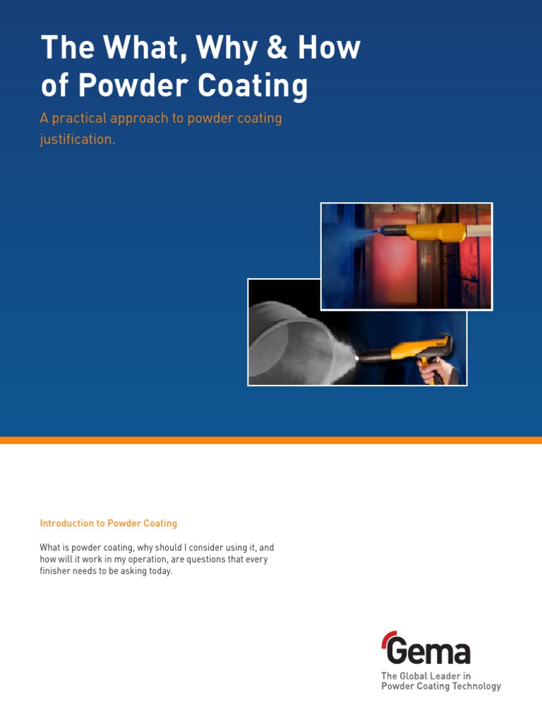 WhatWhyHowofPowder Coating PDF | PDF | Paint | Chemistry