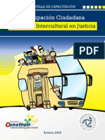 Cartilla Diálogo Intercultural en Justicia Plural