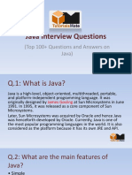 100+ Core java interview questions and Answers