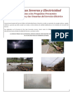 Preguntas Frecuentes de Los Usuarios y Usuarias Del Servicio Eléctrico.