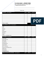 BOOKS - Description Qty Price Total: Offma'S 2020 Products Catalogue - Order Form