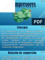 Tipos y clasificación de compresores frigoríficos