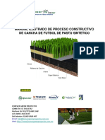 Manual de Proceso Construtivo de Cancha de Pasto Sintético FGP 2018