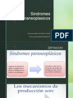 Clase Sindrome Paraneoplasico