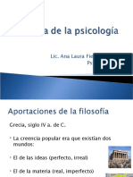 Historia de La Psicología