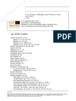 Index: Songs in Motion: Rhythm and Meter in The German Lied