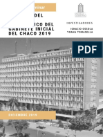 Gabinete Chaco 2019