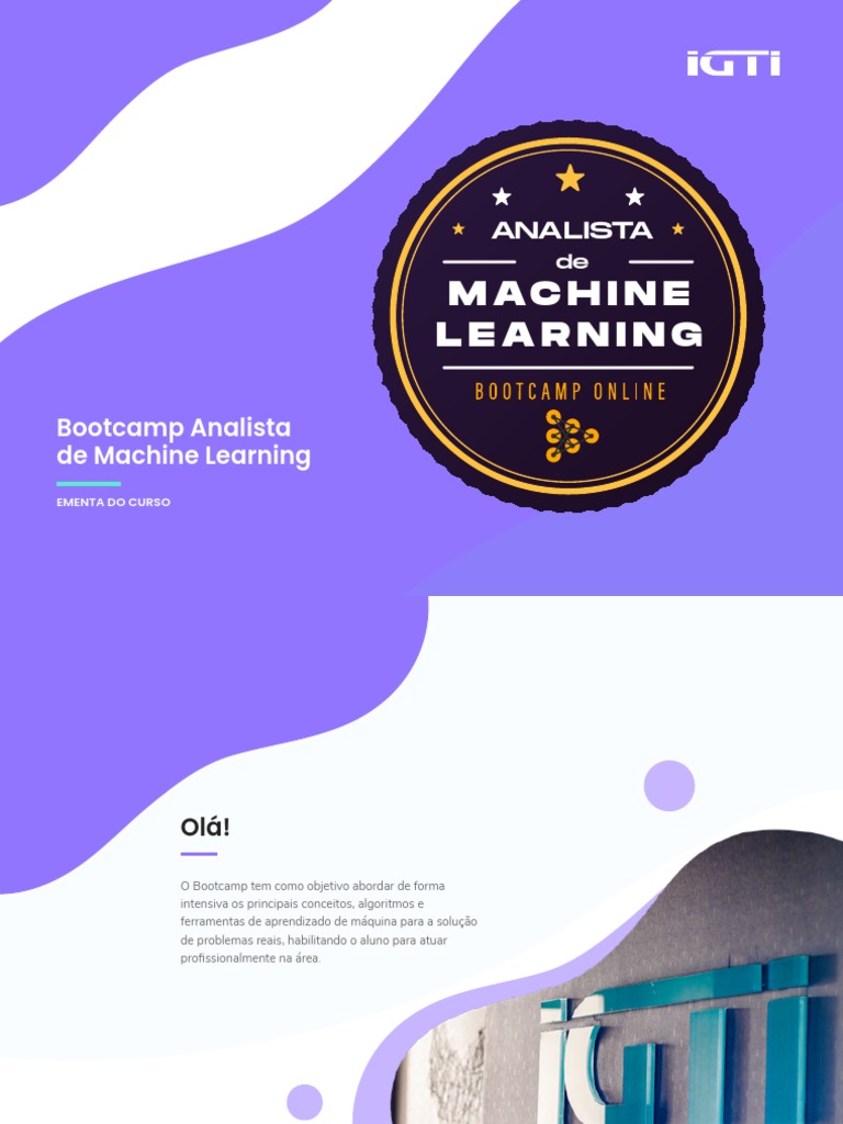 Bootcamp de Machine Learning IGTI | PDF | Aprendizado de máquina ...