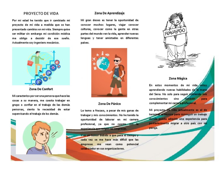 Folleto Proyecto de Vida | PDF | Conceptos psicologicos | Cognición