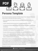 Persona Template