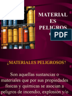 1.0 Materiales Peligrosos