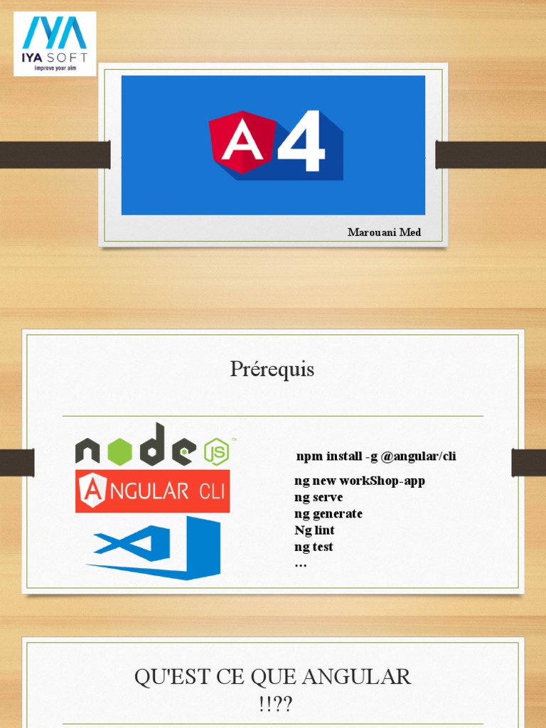 Introduction à Angular 4 et ses concepts | PDF | AngularJS | Feuilles ...