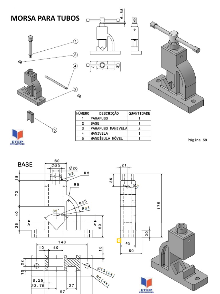 Morsa para Tubos PDF | PDF