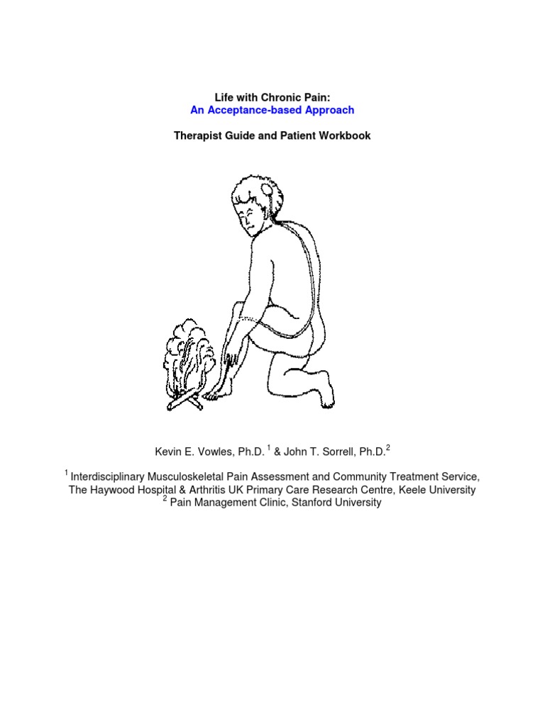 ACT For Chronic Pain For Groups Handbook | PDF | Mindfulness | Pain