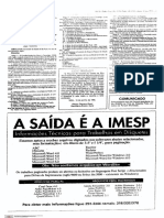 Página Do Diário Oficial Certificada Pela Imprensa Oficial Do Estado de São Paulo em 30/05/2018 23:23:41. #De Série Do Certificado: 1D3D2F1A
