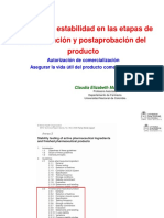 C4 - Estudios de Estabilidad de Pre y Postaprobación