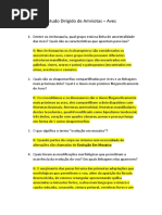 Estudo Dirigido de Amniotas