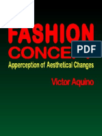 Fashion Concept: Apperception of Aesthetical Changes