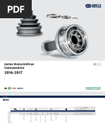 Catálogo RUVILLE Juntas Homocinéticas