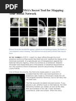 Inside The NSA's Secret Tool For Mapping Your Social Network