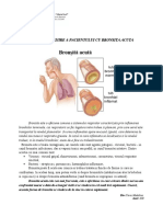 Plan de Ingrijire A Pacientului Cu Bronsita Acuta TM