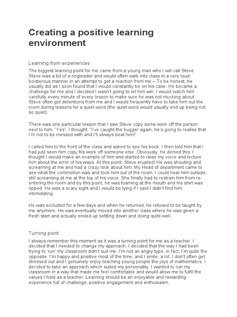 a-creating-a-positive-learning-environment-pdf-classroom