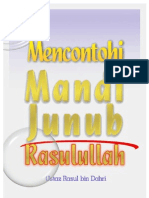 Panduan Mandi Junub Rasulullah (Wajib Jenabah Bersuci Haid Nifas Mani Wadi Mazi Air Kemaluan) Yang Benar