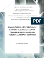 Manual para La Interpretacion de Imagenes de Sensores Remotos (Costa Rica)