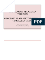 Rancangan Pengajaran Tahunan Geografi STPM (ASF) 2011