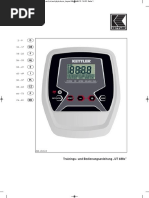 Kettler Axos Cross M Cross Trainer User Manual