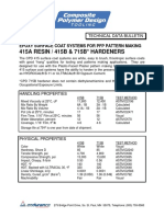 Epoxical 415 Kit Tech Bulletin