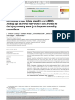 Developing A Burn Injury Severity Score PDF