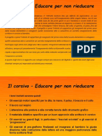 Presentazione-Corsivo