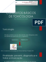 Noções Básicas de Toxicologia Kelly F - Da Cunha