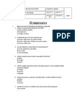 Control de Lectura N°5 - El Superzorro - Julio