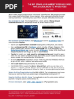 Issue Brief Money Network EIP Cards