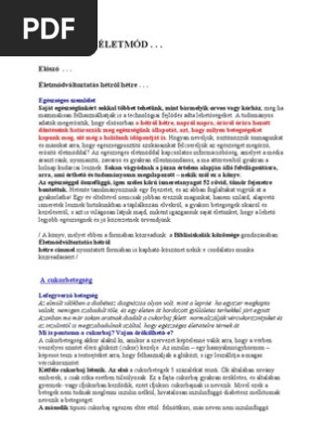 Étkezési nehézségek a rákkezelés idején - Étvágytalanság Vastagbélrák követni irányelveket szép