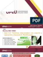 TAREA NORMA ISO 14001 - Clausula 3.3 y 6 - Terminado