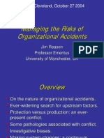 Managing The Risks of Organizational Accidents, JReason