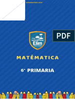 Matemática 6to Primaria TAREA AUTENTICA