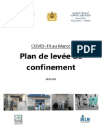 Plan de Déconfinement Du Ministère de La Santé - Maroc