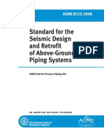 ASME B31E-2008 Standard Seismic PDF