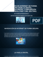 Navegación EN INTERNET de forma segura (HUELLA